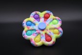 Simple Dimple - Pop It – Fidget Toy Spel – Anti Stress, Autisme en ADHD - Vrij van Giftige Materialen - - Verschillende Kleurencombinaties