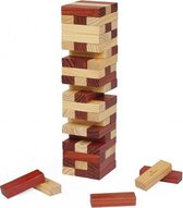 60 blokken Stapelspel - Jenga - Stapeltoren / Gezelschapsspel - Actiespel / ca. 7x2.3x1 cm