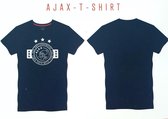 Ajax T-shirt - donker blauw - maat xl