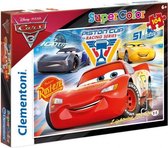 legpuzzel Cars 3 junior karton 104 stukjes