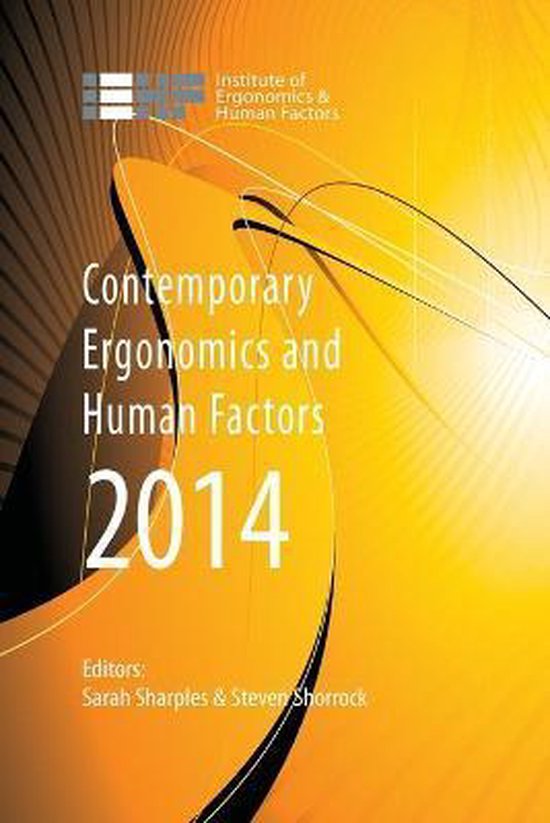 Contemporary Ergonomics And Human Factors 2014 - cover