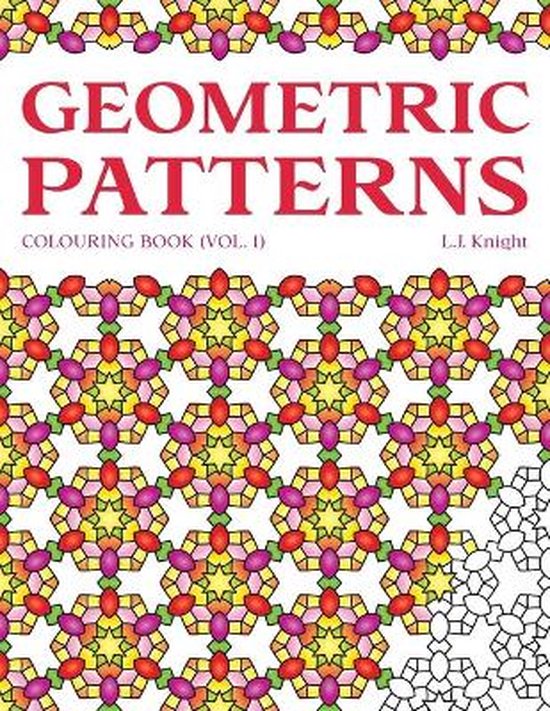 Ljk Colouring Books- Geometric Patterns Colouring Book