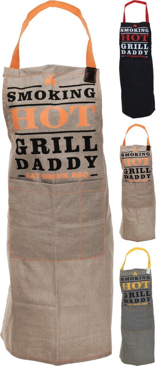 Barbecue Schort Antraciet