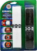 karakal grips - 2 stuks - zwart en wit