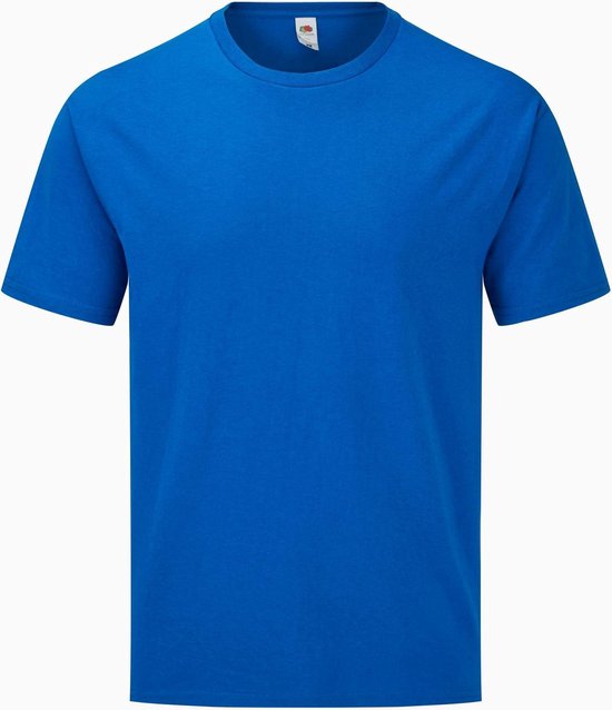 Fruit of the Loom Iconic 165 T-shirt Classique pour homme (bleu royal)