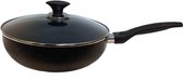 Poêle à wok en granit - 26 cm / 3 litres (Convient à toutes les sources de chaleur)