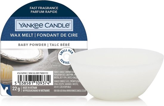 Yankee Candle Wax Melt Baby Powder