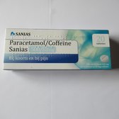 Sanias Paracetamol Coffeïne 500/50mg  20 stuks