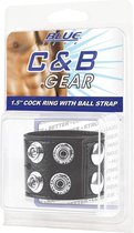 Blue Line Cockring 1,5' Cock Ring With Ball Strap