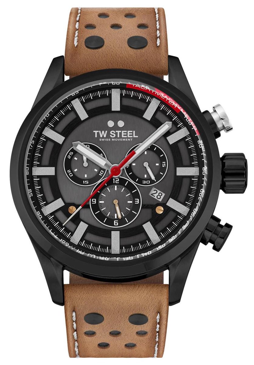 TW Steel TWSVS209 Volante Fast Lane Limited Edition Swiss Chronograaf 48mm