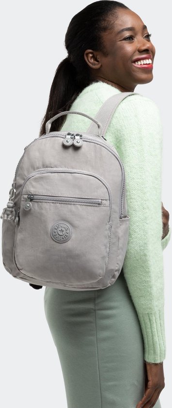 kipling Sac à dos de loisirs Sac à dos Basic Seoul Backpack Grey Gris
