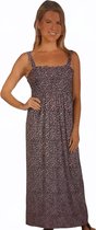 Ladies long dress - Dames jurk lang -  Zomerjurk  -  Trendy jurk  -  One size