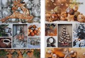 Luxe Kerstkaarten - 12 x 17 cm - 10 Stuks - K-100