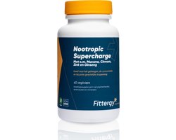 Fittergy Supplements Nootropic Supercharge 60 capsules - 60 stuks