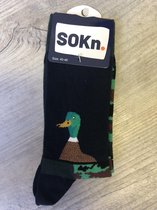 SOKn. trendy sokken "KERSEN" maat 40-46  (Ook leuk om kado te geven !)