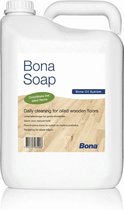 Vloerzeep - Onderhoud van hardhoud - Houtsoorten die met olie zijn behandeld - Bona - 5Liter