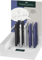 Faber-Castell vulpotlood - Grip 2011 - display 15 stuks - assorti - FC-131230