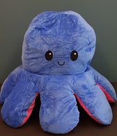 Mood octopus XXL roze-blauw