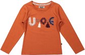 DJ Dutch Jeans DJ Dutchjeans Meisjes Longsleeve Tshirt Rusty Brown - 152