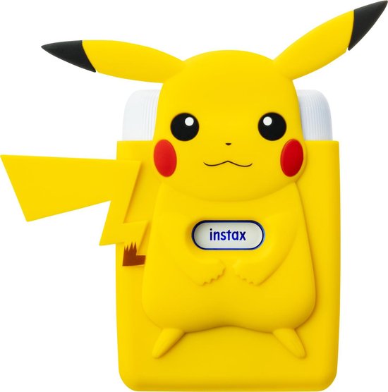 Fujifilm Instax Mini Link - Mobiele Fotoprinter - Pikachu Case Bundel - Wit
