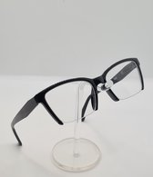 Min-bril -6,0 Unisex ronde afstand bril op sterkte met brilkoker - Bijziend bril - GEEN LEESBRIL -6.0 - zwart - lunette pour ordinateur - C1 003 Aland optiek