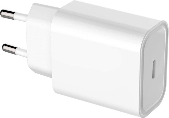 iPhone oplader - USB-C Adapter 20W oplader met USB-C kabel - Draadloze  oplader - Apple... | bol.com