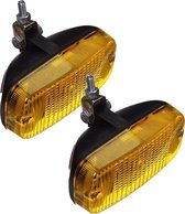Talmu dagrijlamp geel set van 2 stuks voor auto of vrachtwagen