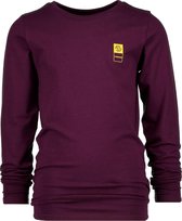 Vingino Longsleeve Basic Jongens Katoen Paars Maat 128