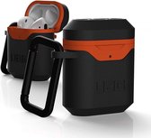 Urban Armor Gear Apple AirPods Hoesje Hard Case Zwart Oranje