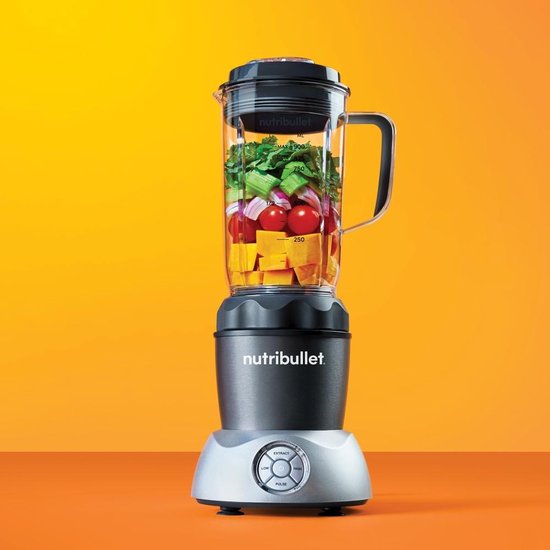Nutribullet Select 2.0 - 10-delig - 1000 Watt - Blender - To Go Drinkbekers - Warme en Koude Bereidingen - Grijs van Nutribullet — afbeelding 5