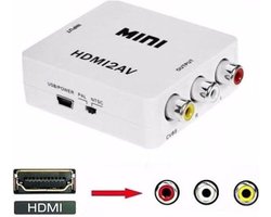 HDMI naar AV Adapter - 1080p Full HD - Wit