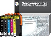 Epson 33XL inkt cartridge Multipack (C13T33574010) 5st. - Huismerk set
