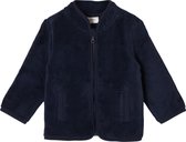 s.Oliver Baby Sweater - Lange mouw - Teddystof met rits - Maat 50/56