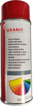 Granit Acryl Lakspray - Spuitlak - Uitstekende Hechting - RAL 3003 - Robijnrood - Hoogglans