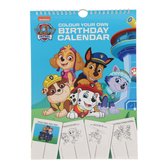 Verjaardagskalender Paw Patrol