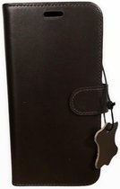 Samsung Galaxy A5 2017 Premium Leather wallet case (Donker bruin)