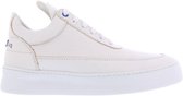 Filling Pieces Low Top Plain 683 Organic White - Heren Sneaker - Maat 43