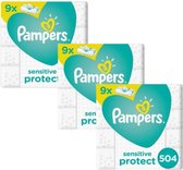 Pampers Sensitive Protect Billendoekjes 1512 (27x56 Stuks) Voordeelverpakking