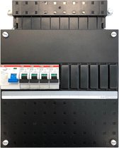 ABB Groepenkast 1fase 1x2p Aardlekschakelaar 4 Automaten