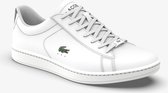 Lacoste Carnaby EVO 0121 2 SMA Heren Sneakers - White/Khaki - Maat 40