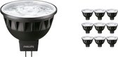 Voordeelpak 10x Philips LEDspot ExpertColor GU5.3 MR16 6.5W 927 36D (MASTER) | Zeer Warm Wit - Beste Kleurweergave - Dimbaar - Vervangt 35W