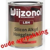 Wijzonol LBH Silicon Alkyd Hoogglans 1.0L RAL9010