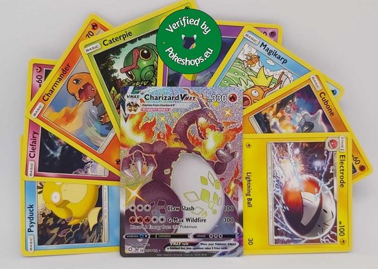 Afbeelding van het spel 50 Verschillende Pokémon Kaarten inclusief 1x EX, GX of V