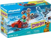 Playset Scooby Doo Adventure with Snow Ghost Playmobil 70706 (46 pcs)