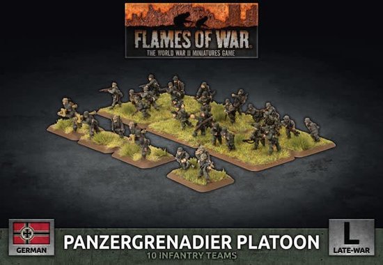 Afbeelding van het spel Panzergrenadier Platoon (plastic)