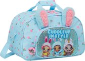 Sporttas Na!Na!Na! Surprise Licht Blauw - meisje - reistas- handbagage (23 L)