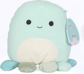 Squishmallow Knuffel - 19CM - Olga de Octopus -  Incl. Adoptiecertificaat