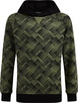 WE Fashion Jongens sweater met dessin en capuchon