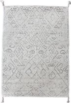 The Rug Republic Hand Knotted ESME Ivory/Grey 190 x 290 cm CARPET