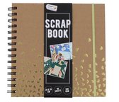Scrapbook | Brown Craft Paper | 40 sheets | Knutselen, hobby | 25 x 25 cm